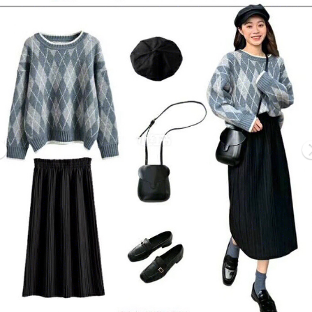 甜美風(fēng)穿搭