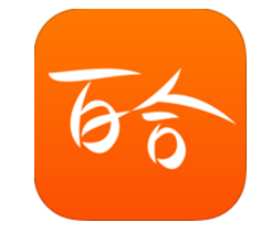 百合網logo