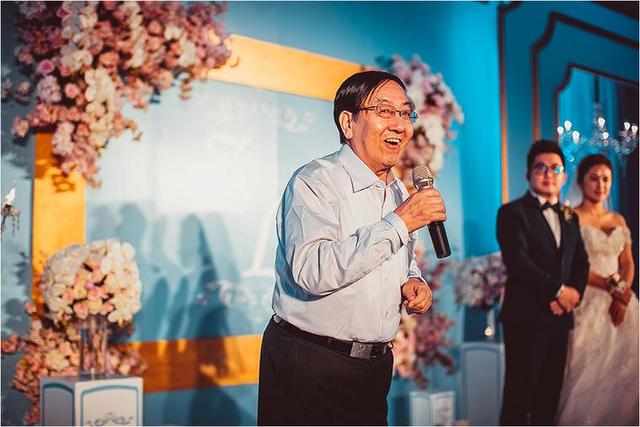 父親在兒子婚禮上致辭