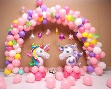 婚房氣球大門設計 婚房拱門怎么制作
