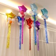 結婚房怎么布置彩帶