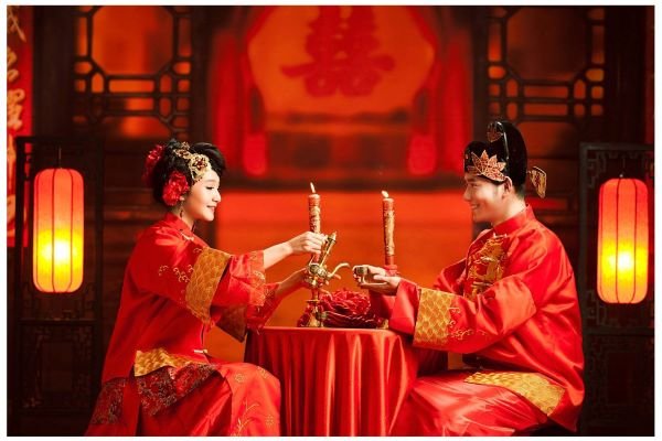 古代結婚