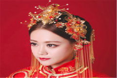 長(zhǎng)發(fā)新娘造型教程圖解