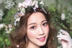 新娘的鮮花造型怎么擺？