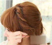 短發伴娘發型教程簡單易學
