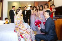 親人結婚祝福語8個字
