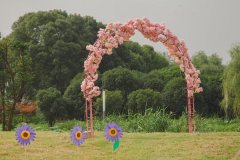 婚禮拱門(mén)布置圖片