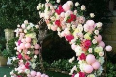 結婚氣球拱門制作方法