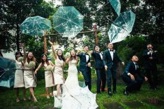 戶外婚禮遇到下雨該怎么辦？幾種小妙招幫你解決掉