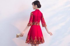 敬酒服新娘造型圖片