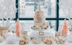 婚禮甜品臺水果蛋糕圖片大全