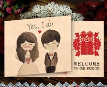 結婚請貼怎么寫？