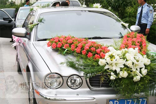 婚車裝飾 婚車裝飾圖片