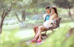 在秋天拍婚紗照時新娘要注意的問題