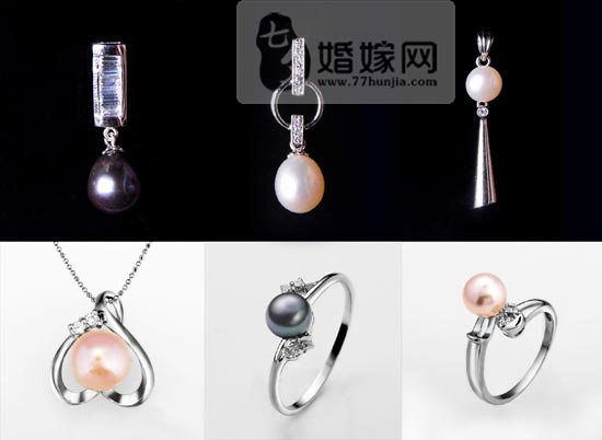 珍珠飾品與婚紗禮服的搭配方法