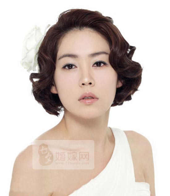 短發新娘如何拍出完美婚紗照