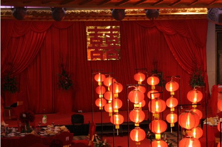 傳統(tǒng)典雅的中式婚禮細節(jié)布置秘決