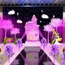 紫色高貴婚禮策劃方案 別樣的紫色氣質婚禮場面
