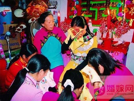 中國傳統(tǒng)婚嫁習(xí)俗中的三大老婚俗
