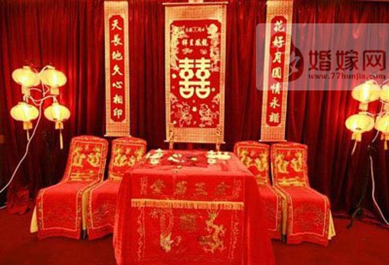 回味一下中式傳統婚禮中的迎親活動