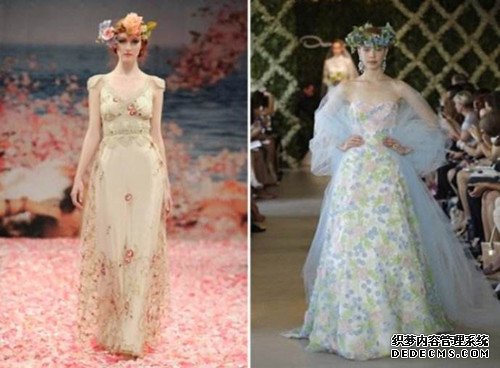 新娘婚紗顏色寓意 不同顏色的婚紗禮服