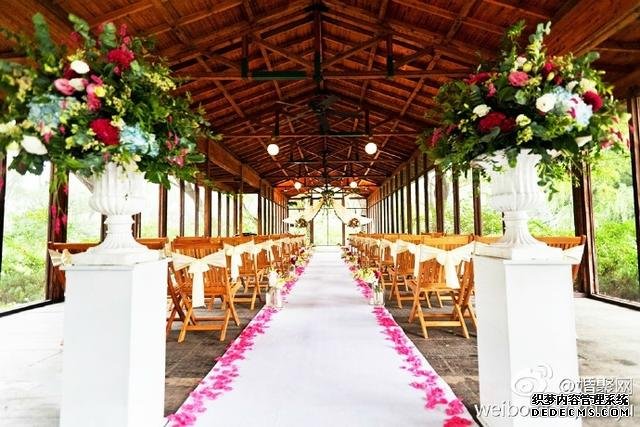 婚聚網為你打造森系復古風的戶外室內結合的婚禮~
