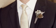 婚禮中，新郎的禮服一樣重要