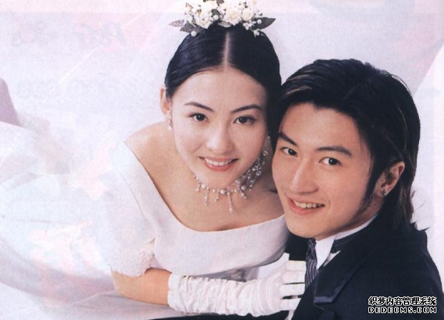 張柏芝謝霆鋒婚紗照  金童玉女的甜蜜回憶2.png