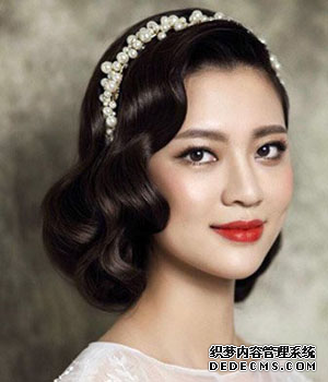 婚紗照短發造型  發型照片欣賞1.png