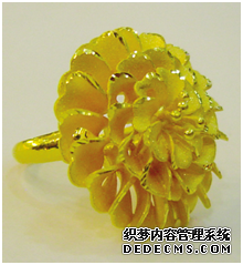 老鳳祥黃金戒指 