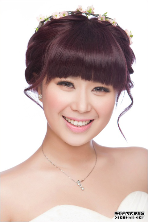 新娘齊劉海發(fā)型圖片.png