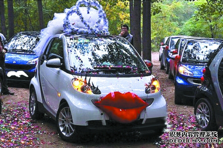 個性婚車圖片