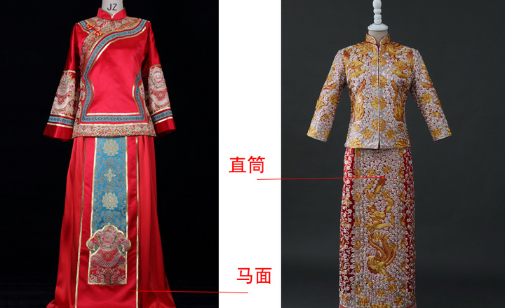 看了10000個案例，終于摸清龍鳳褂和秀禾服的挑選