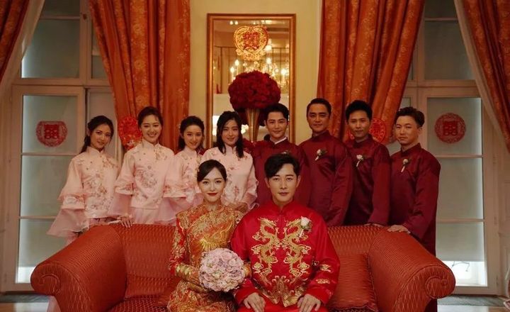 唐嫣羅晉最新婚禮圖曝光：嫁給愛情的她，真美