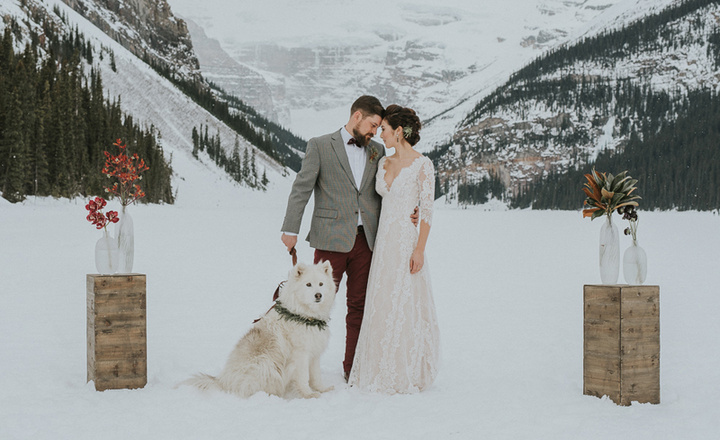 比夢境還浪漫的冰雪童話 – 22張浪漫絕美雪地婚