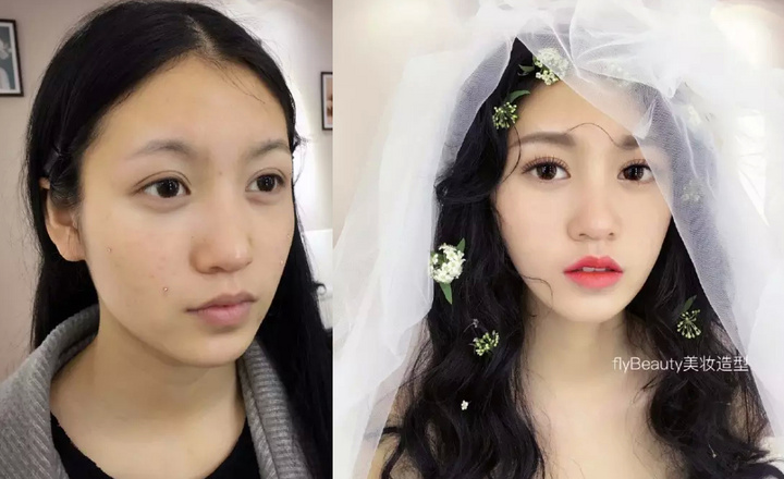 妝前妝后|論婚禮化妝師的重要性！噓~ 別說話，