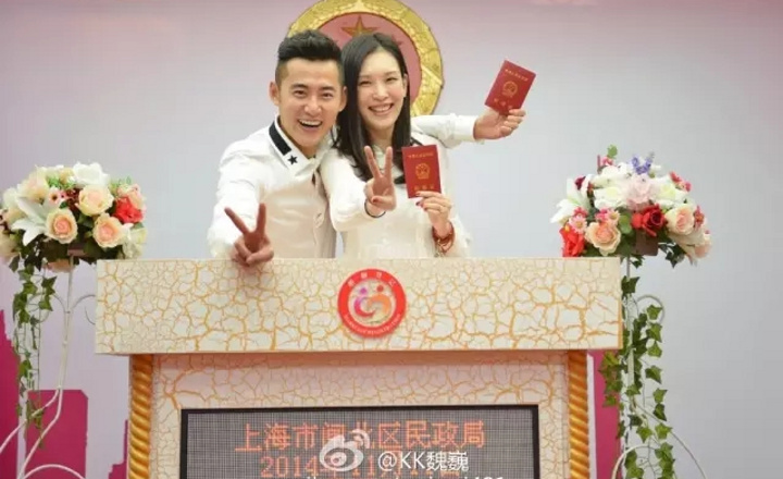 盜墓筆記的潘子是新郎，汪涵是證婚人，這樣的