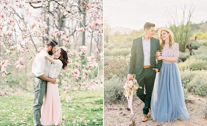 靈感: 2018 春夏便服婚紗造型指南! 5個便服婚紗潮